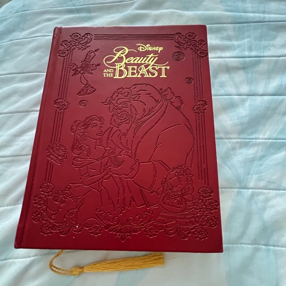 Disney Beauty and the Beast Journal with Gold Tassel - Picture 1 of 4